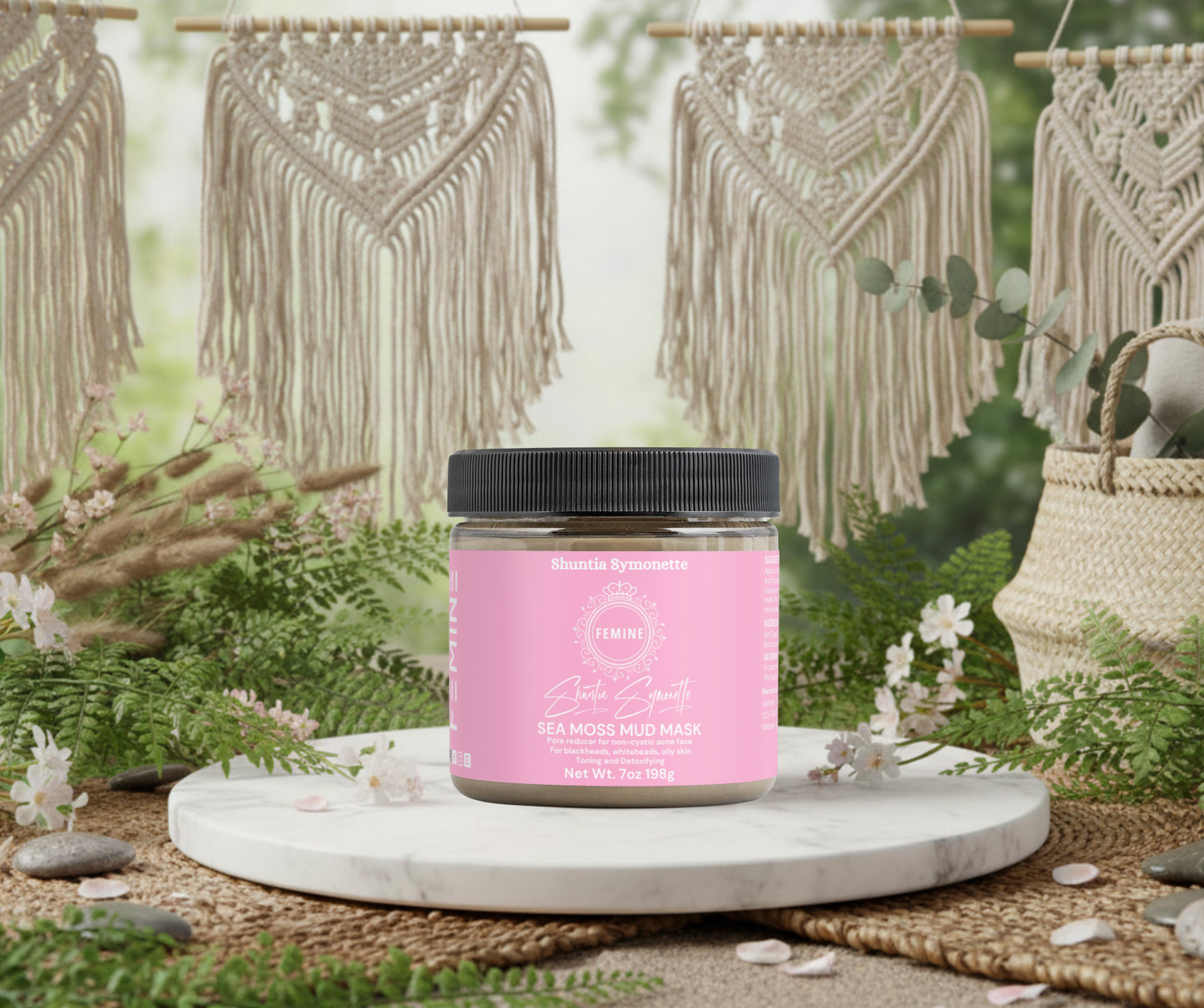 Sea Moss Mud Mask - Shuntia Symonette