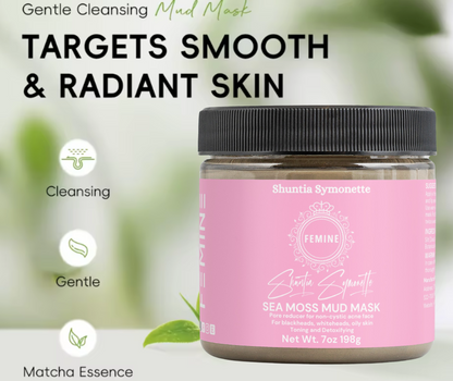 Sea Moss Mud Mask - Shuntia Symonette