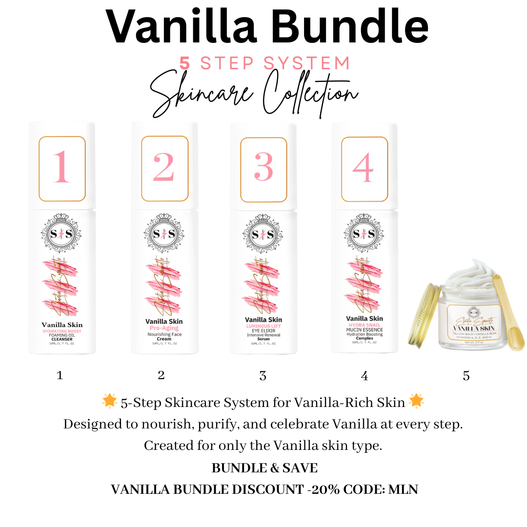 Vanilla Skincare Bundle - Shuntia Symonette