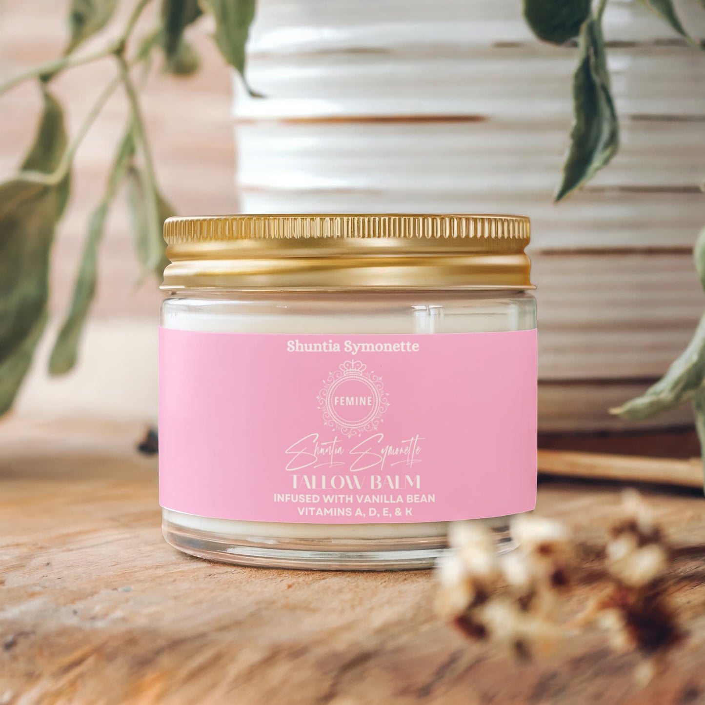 Whipped Grass Fed Tallow Balm with Vanilla Bean deep hydration skin repair barrier support non toxic skincare glass skin glow luxury beauty routine trending holistic moisturizer by Shuntia Symonette shop the viral trending product on amazon etsy google facebook Instagram TikTok shopify youtube pineterest shop