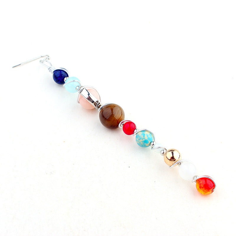 Universe Solar System Stone Earrings - Shuntia Symonette