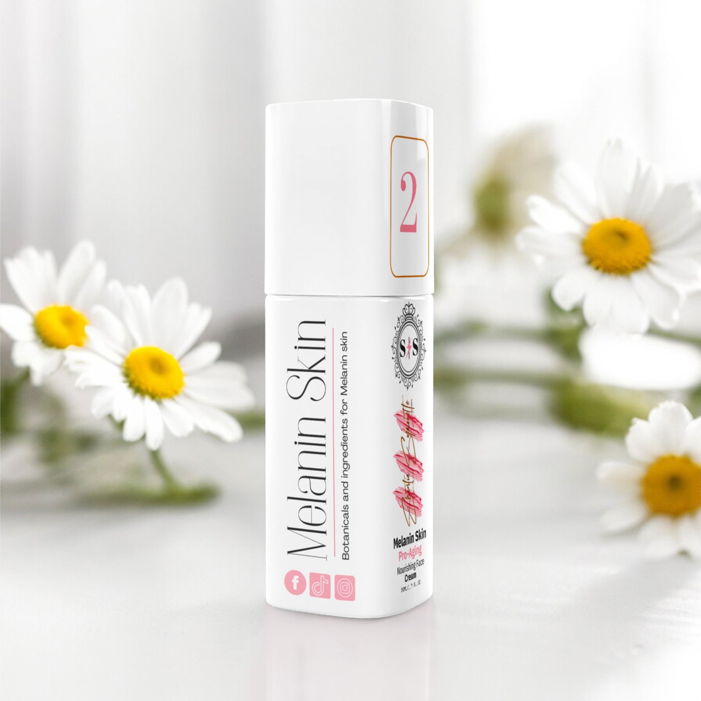 Pro-Aging Nourishing Face Cream For Melanin Skin