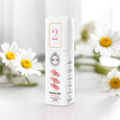 Pro-Aging Nourishing Face Cream For Melanin Skin