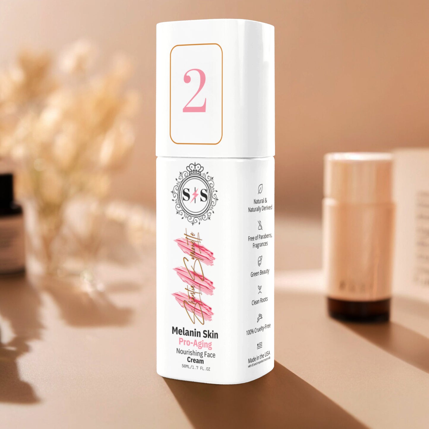 Pro-Aging Nourishing Face Cream For Melanin Skin