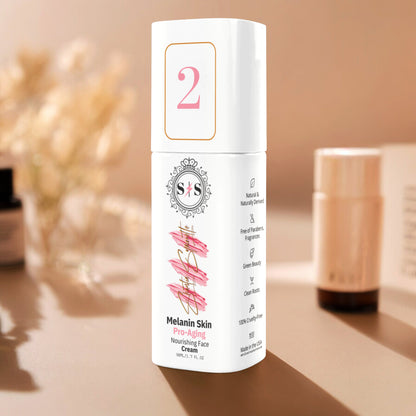 Pro-Aging Nourishing Face Cream For Melanin Skin