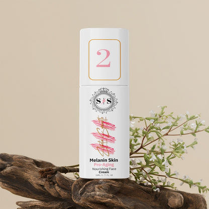 Pro-Aging Nourishing Face Cream For Melanin Skin