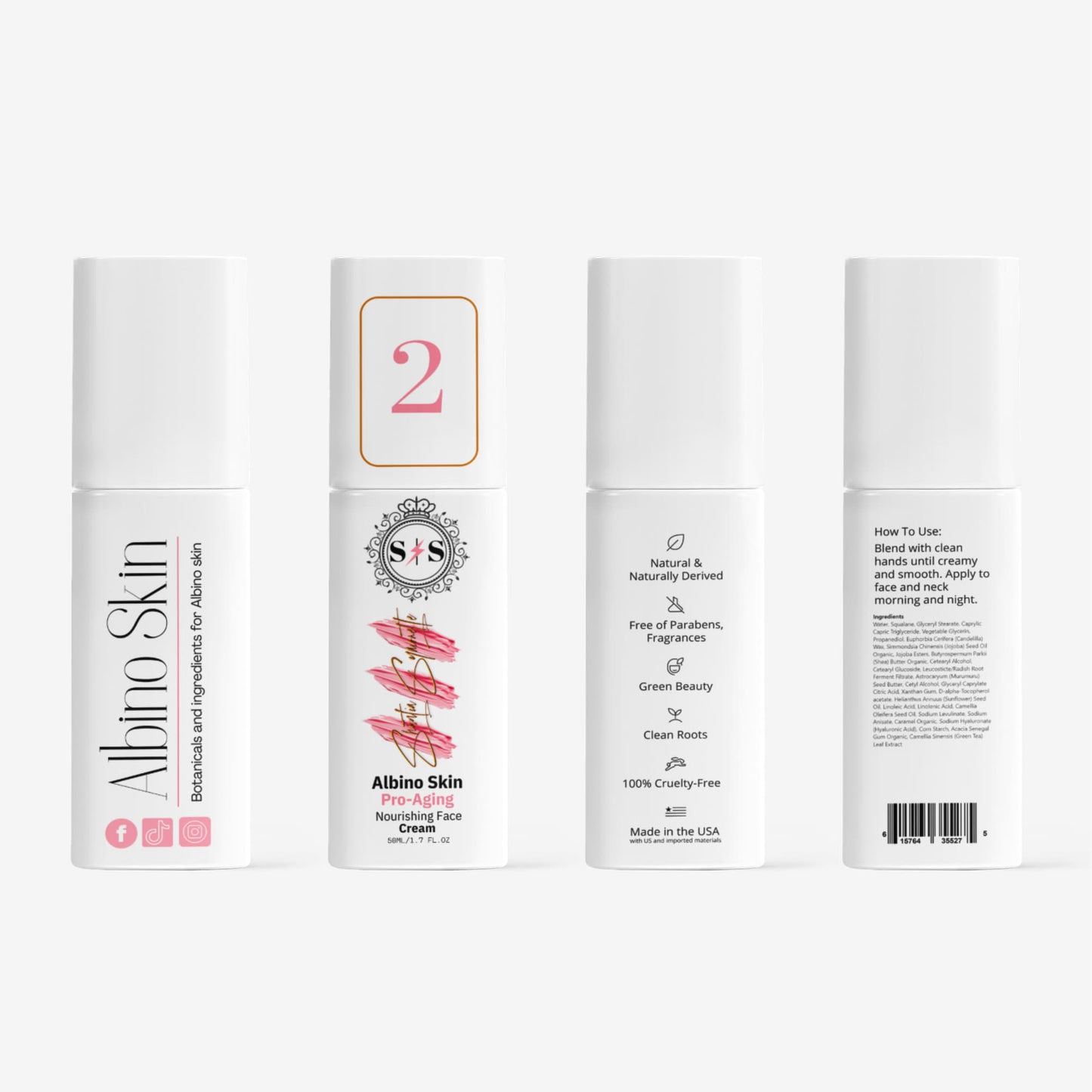 Pro-Aging Face Cream For Albino Skin skin regeneration cream