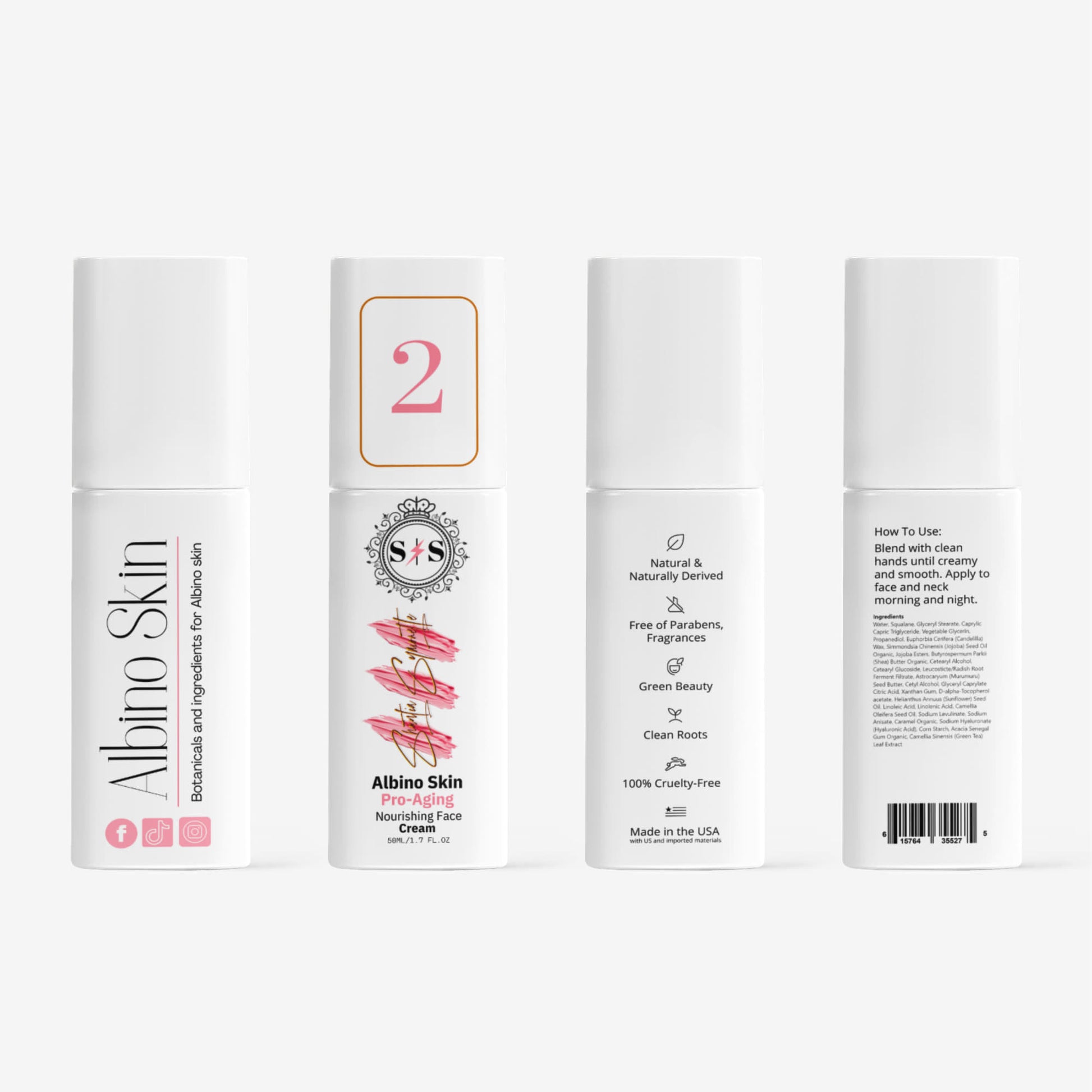 Pro-Aging Face Cream For Albino Skin skin regeneration cream