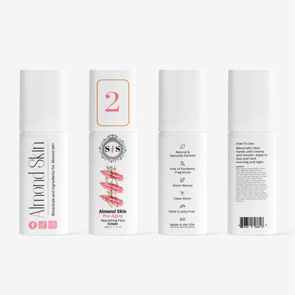 Pro-Aging Nourishing Face Cream For Almond Skin