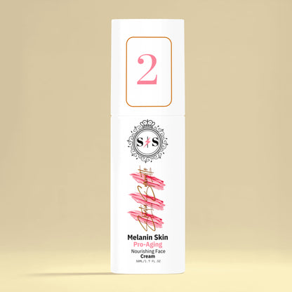 Pro-Aging Nourishing Face Cream For Melanin Skin
