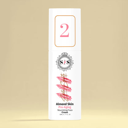 Pro-Aging Nourishing Face Cream For Almond Skin