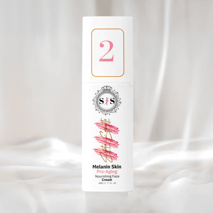 Pro-Aging Nourishing Face Cream For Melanin Skin