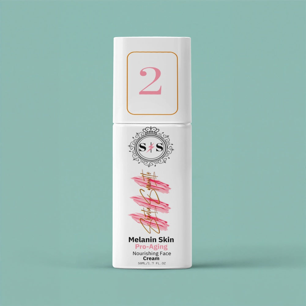 Pro-Aging Nourishing Face Cream For Melanin Skin