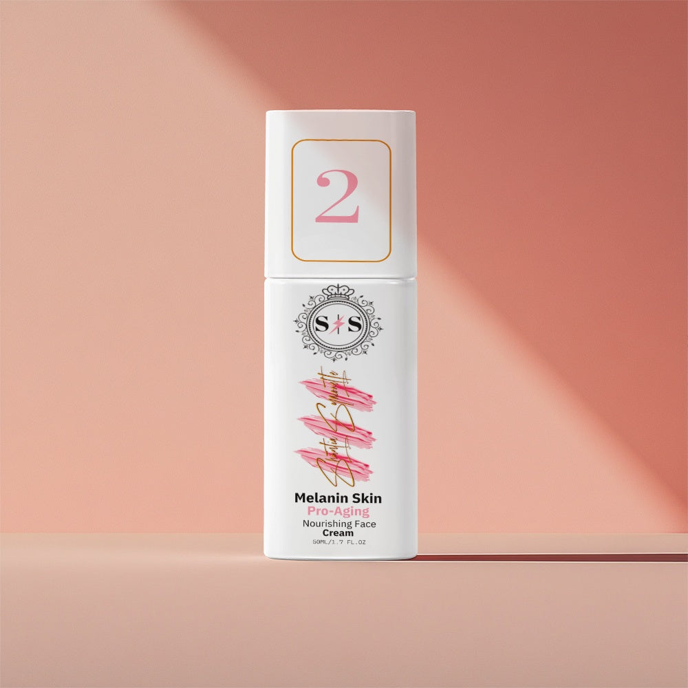 Pro-Aging Nourishing Face Cream For Melanin Skin