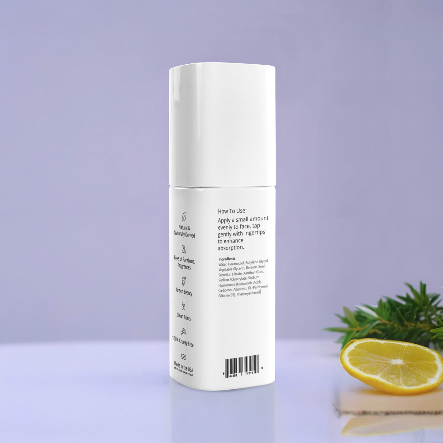 Hydra Snail Mucin Essence for melanin skin deep hydration
