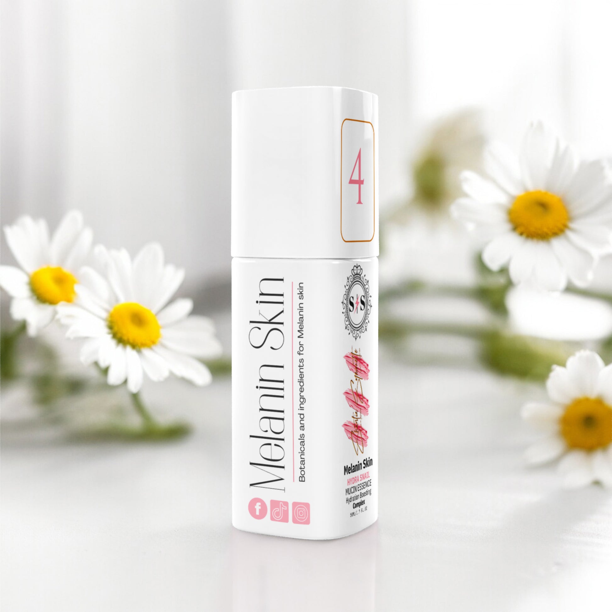 Hydra Snail Mucin Essence for melanin skin deep hydration
