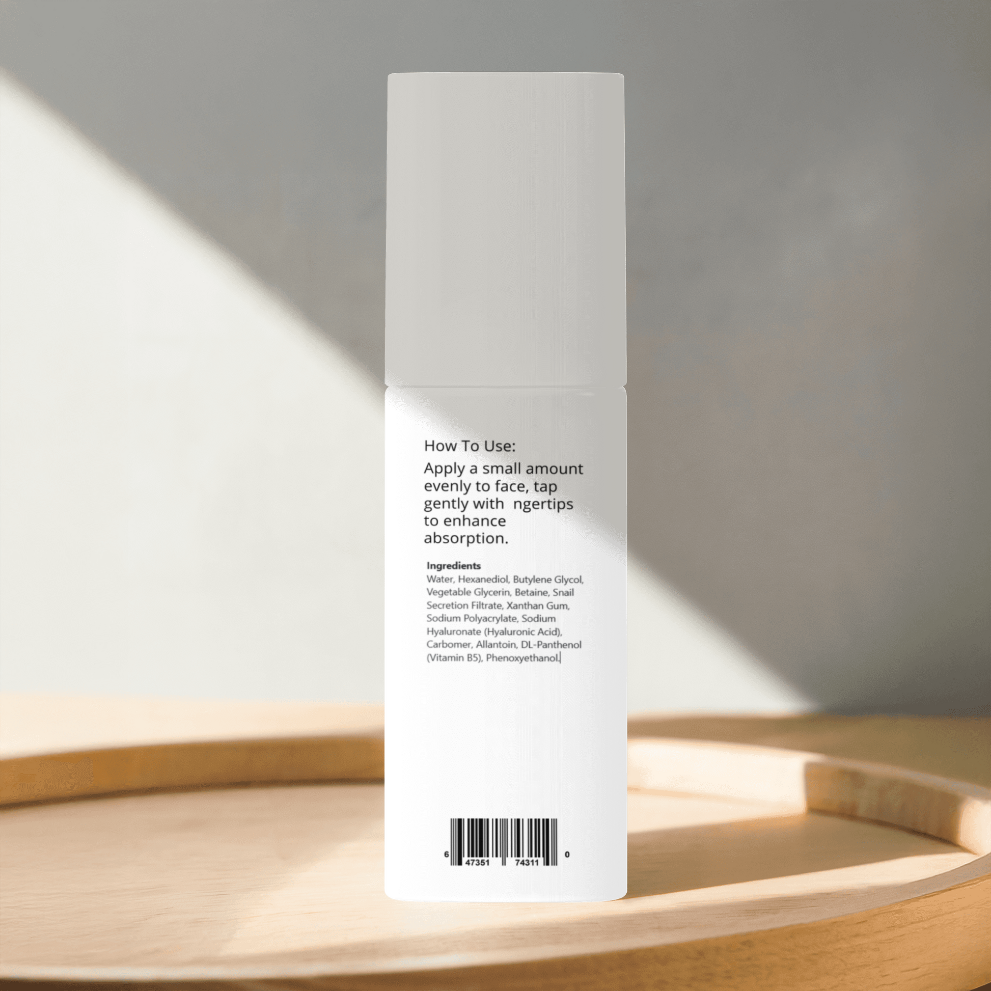 Hydra Snail Mucin Essence for melanin skin deep hydration