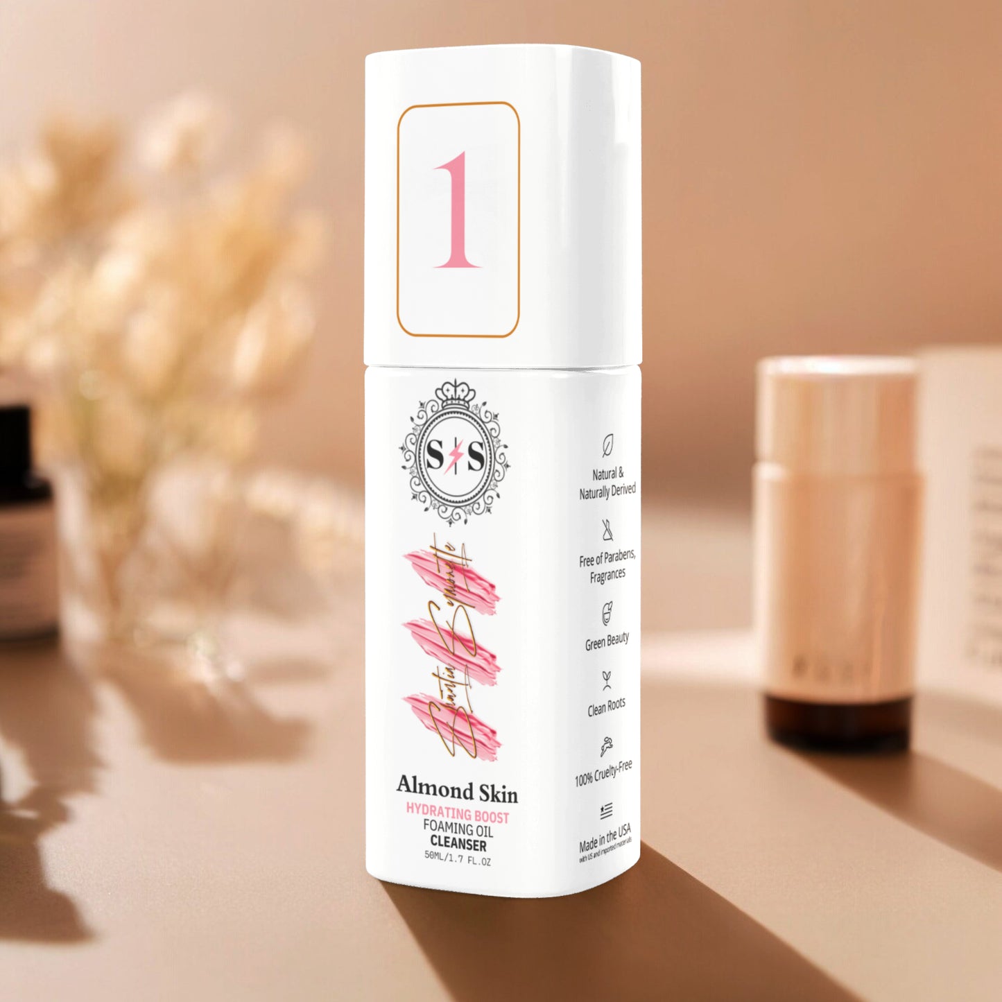 Milky Oil Foaming Cleanser For Almond Skin