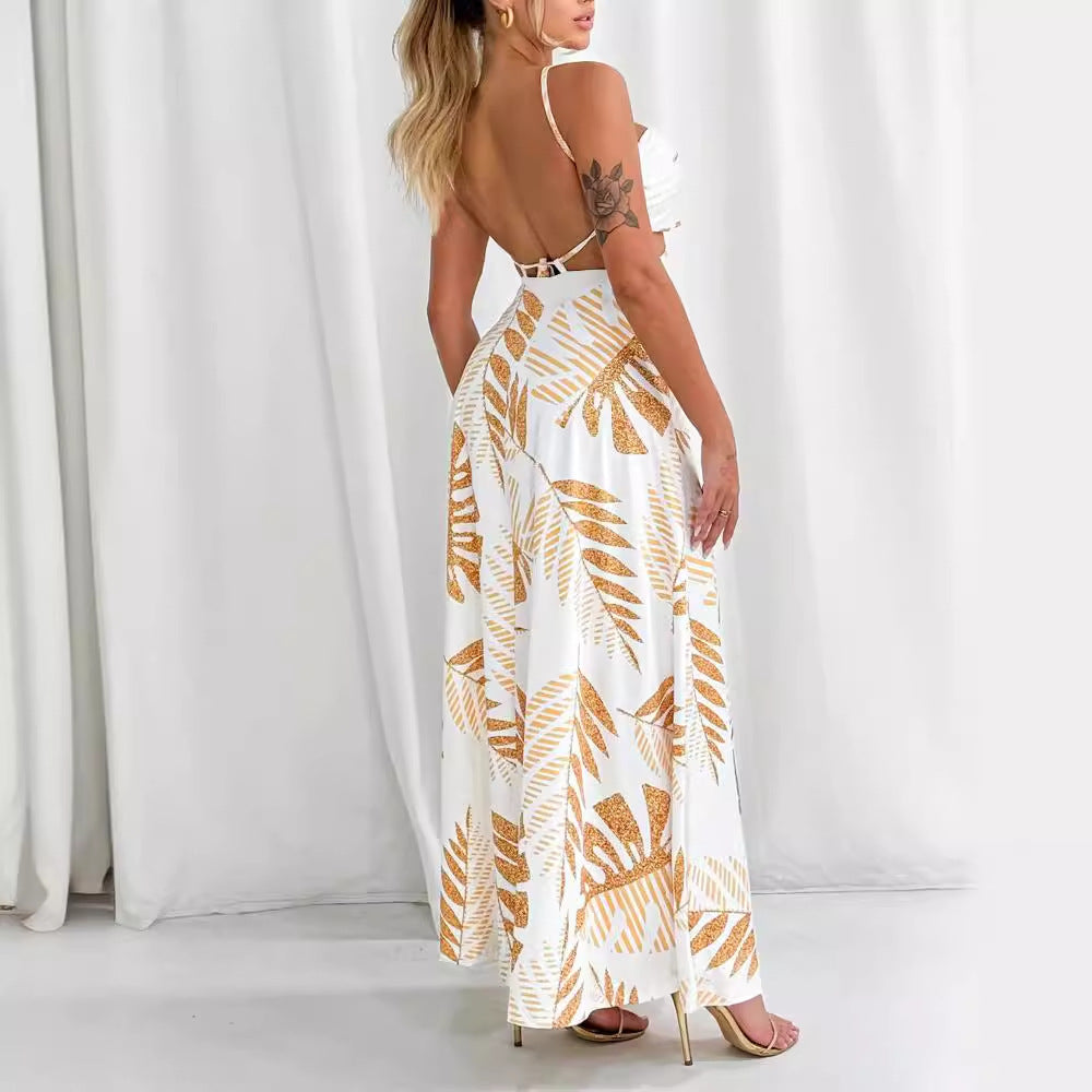 Fashion Printed Dress For Woman - Shuntia Symonette