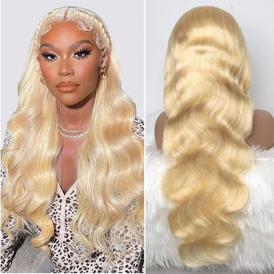 Cashmere Zara Former LACE Head Cap LACE FRONTAL WIG 13x4 Straight 613 BLONDE Straight Hair - Shuntia Symonette
