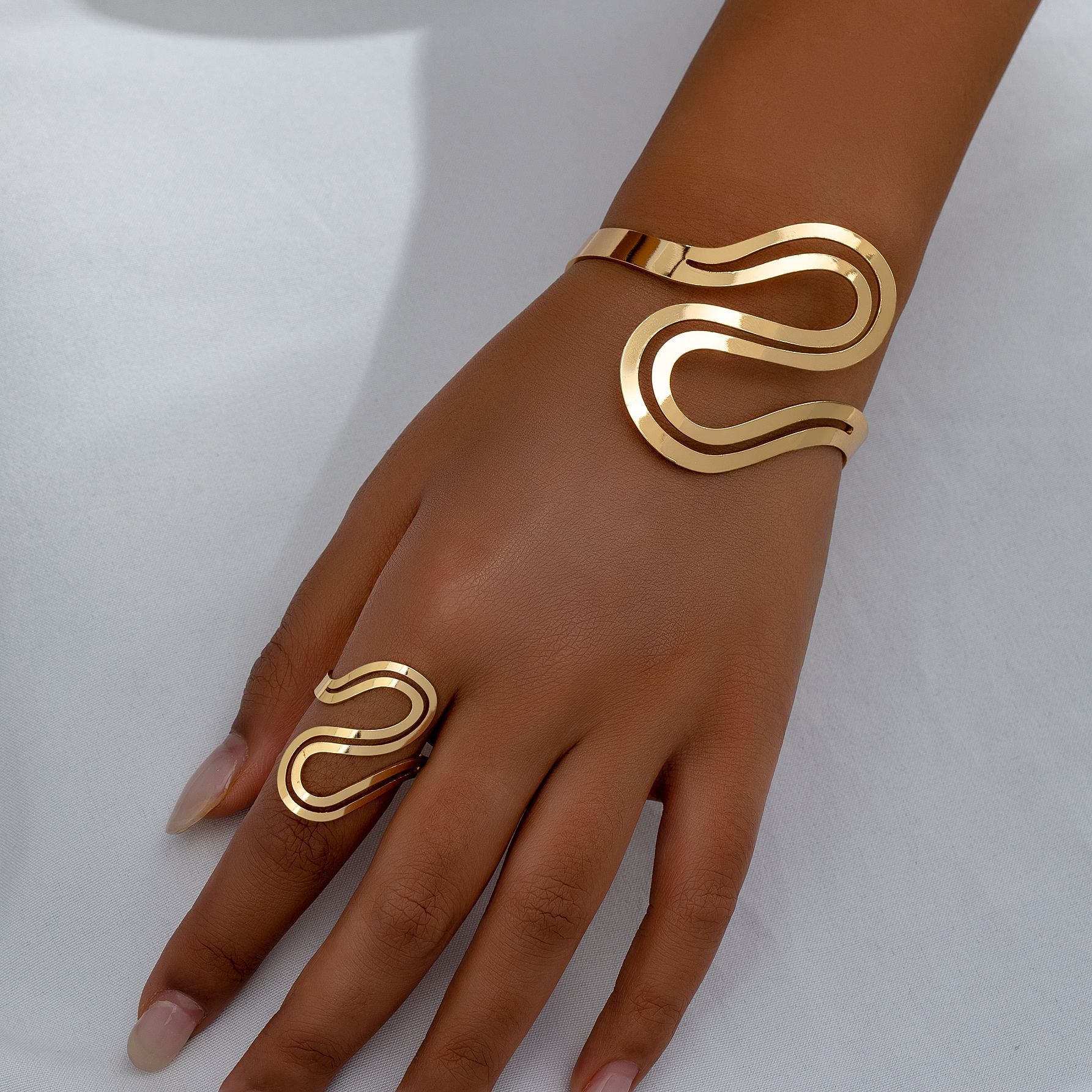 Fashion Snake Bracelet Ring Suit - Shuntia Symonette