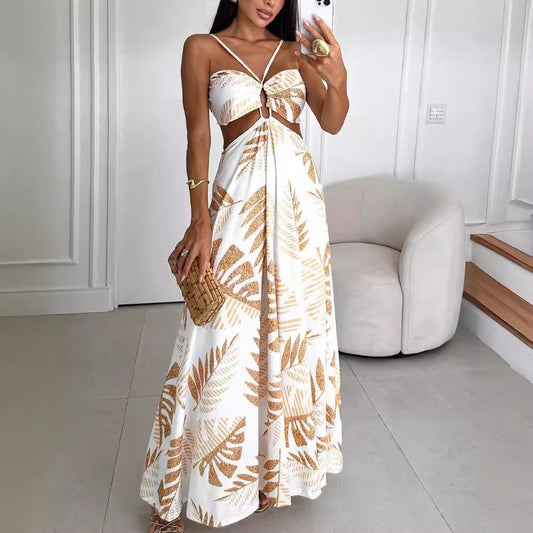 Fashion Printed Dress For Woman - Shuntia Symonette