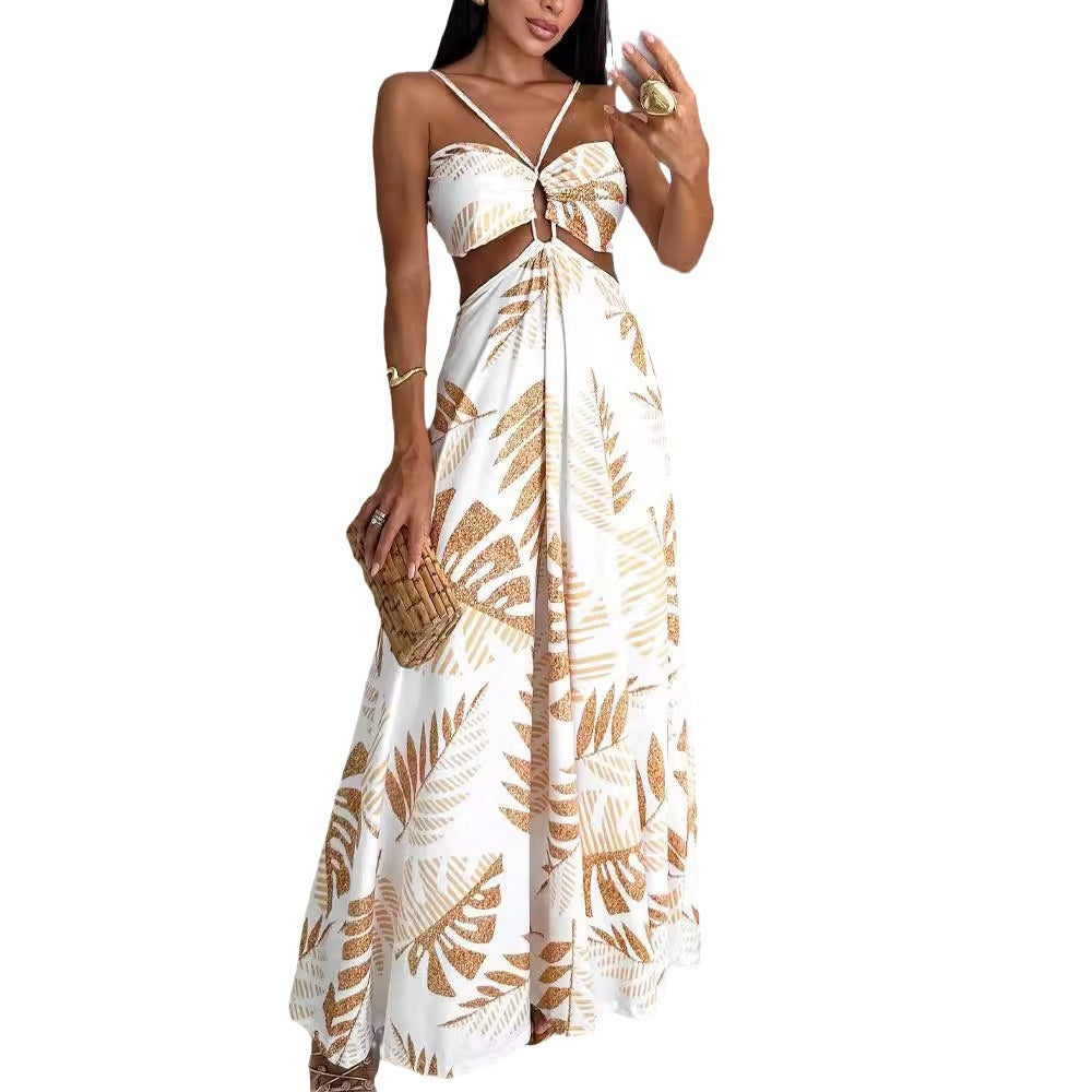 Fashion Printed Dress For Woman - Shuntia Symonette
