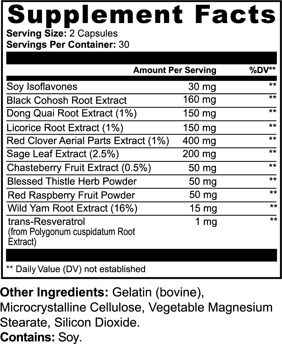 Women's Vitality Formula - Shuntia Symonette