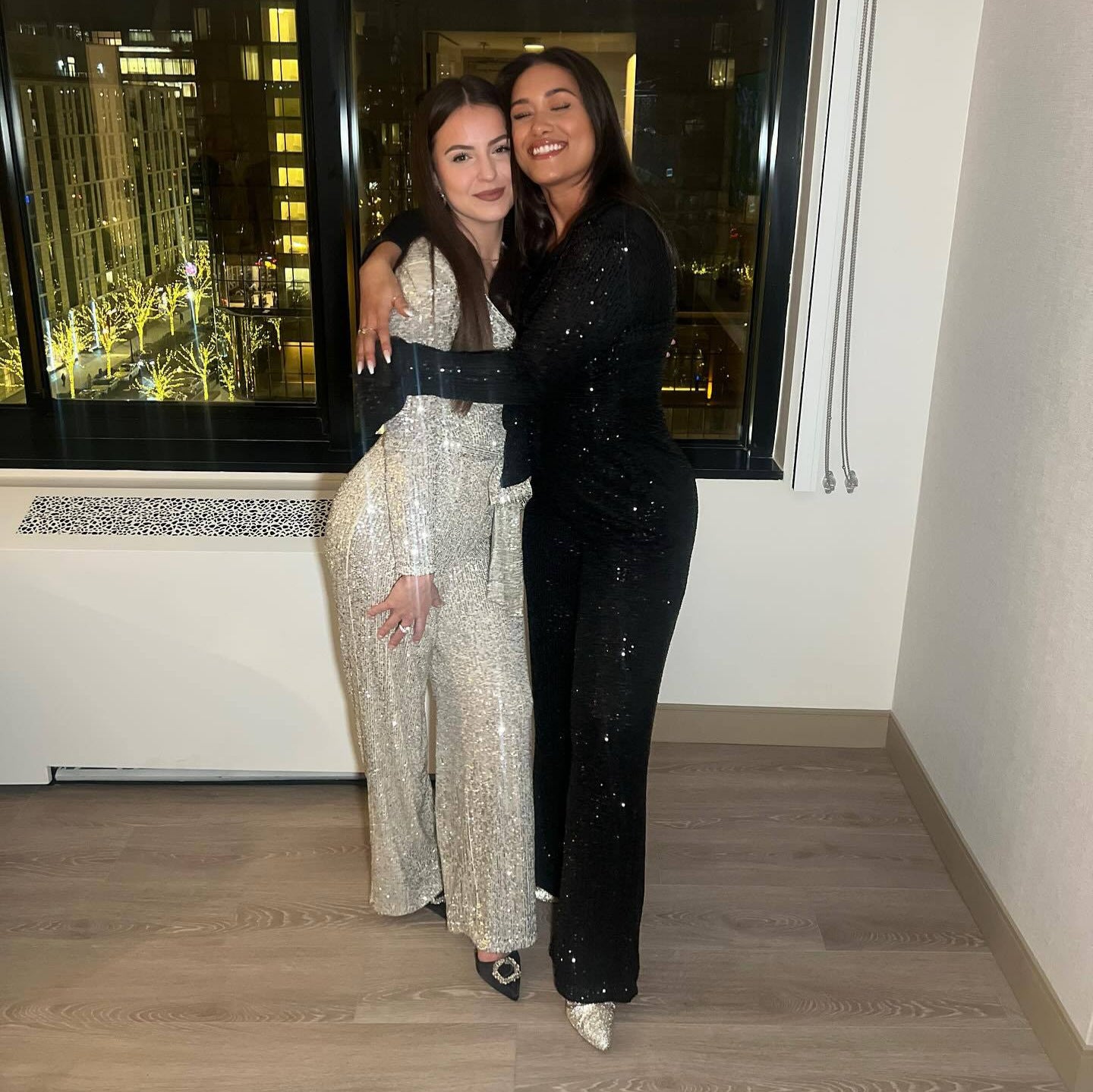 Luxe Sequin Trousers Suit - Shuntia Symonette